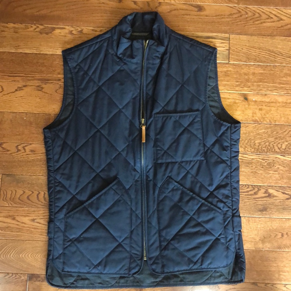 J Crew Mens Quilted Vest (never been worn)
